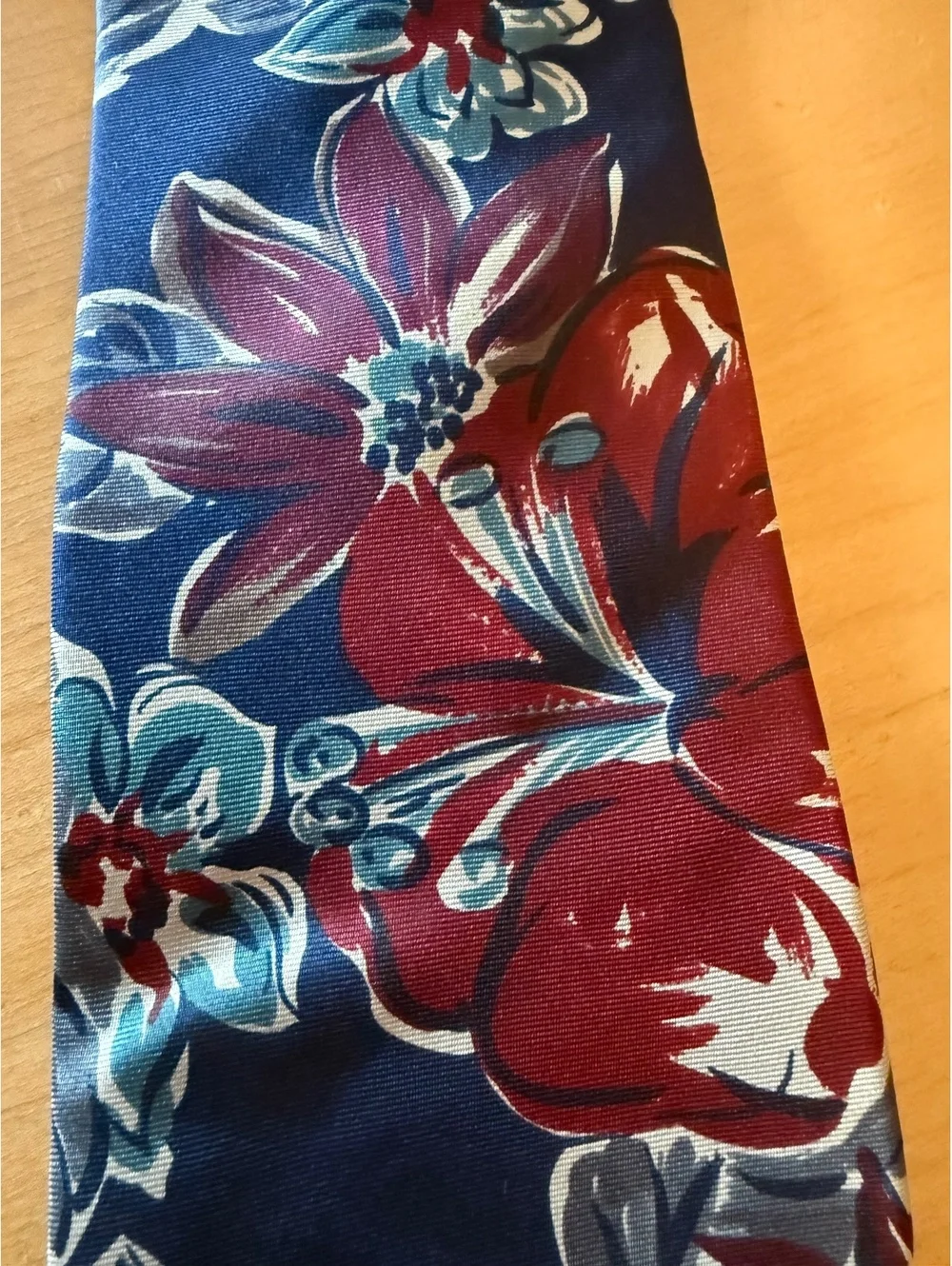 Dom Loper Beverly Hills Floral Pattern Men's Tie
